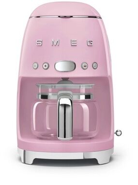 SMEG Pink Retro Drip Coffee Maker - Pink